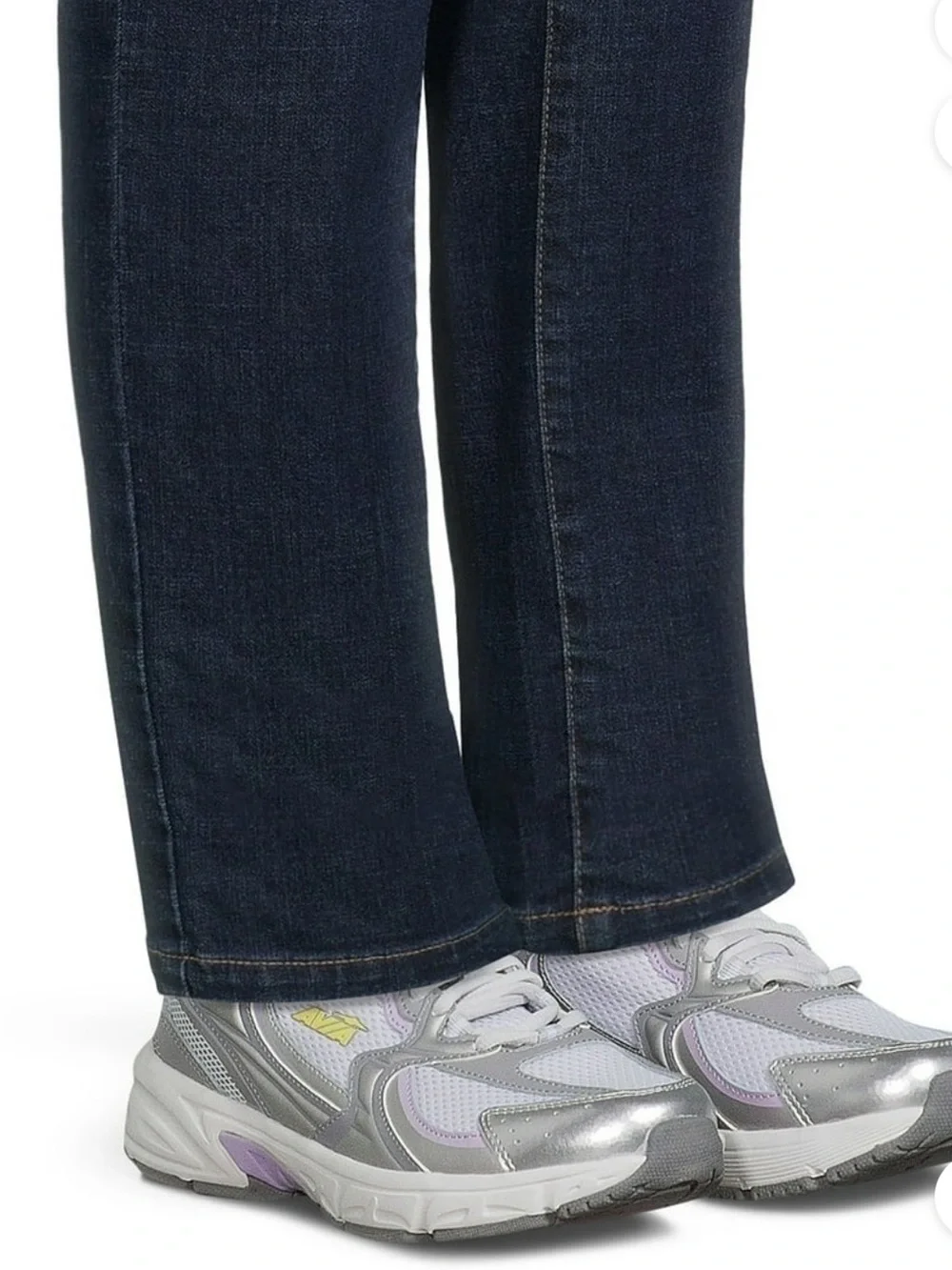 NEW! Avia Women's 5000 Performance Sneakers Size 9.5 Wide Purple Silver
